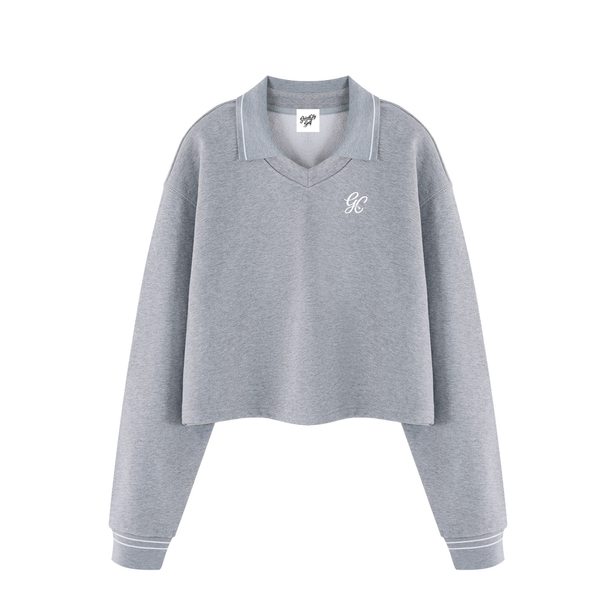 Club V Crop Sweatshirt