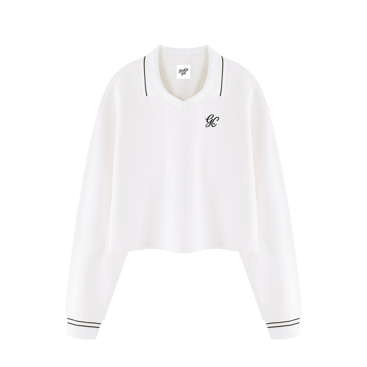 Club V Crop Sweatshirt