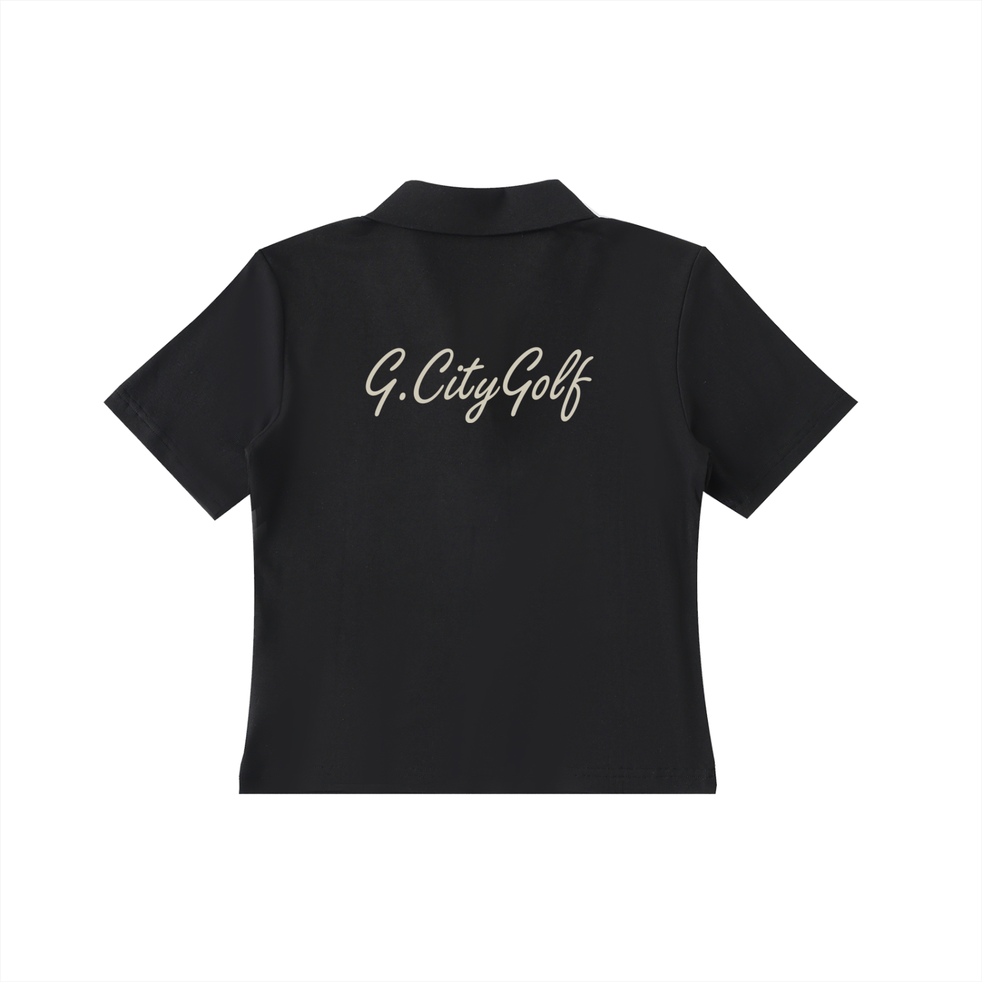 G.City Script Cropped Polo