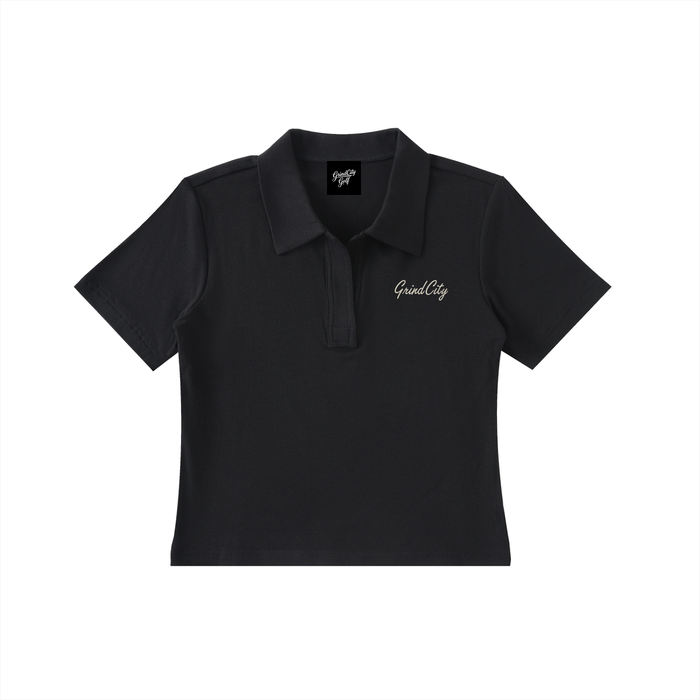 G.City Script Cropped Polo