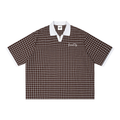 Throwback Check Polo
