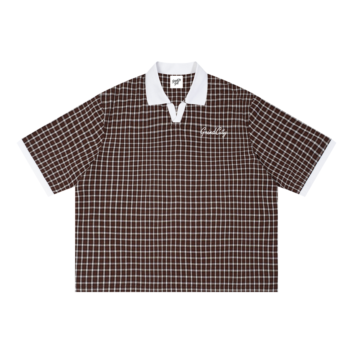 Throwback Check Polo