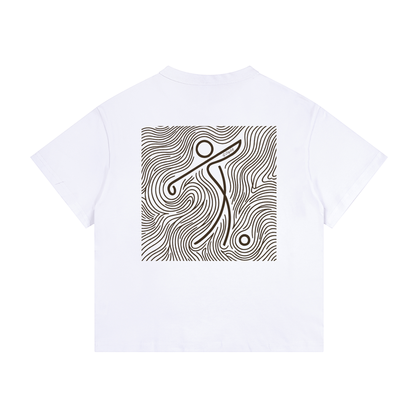 Swing State T-Shirt (brown print)