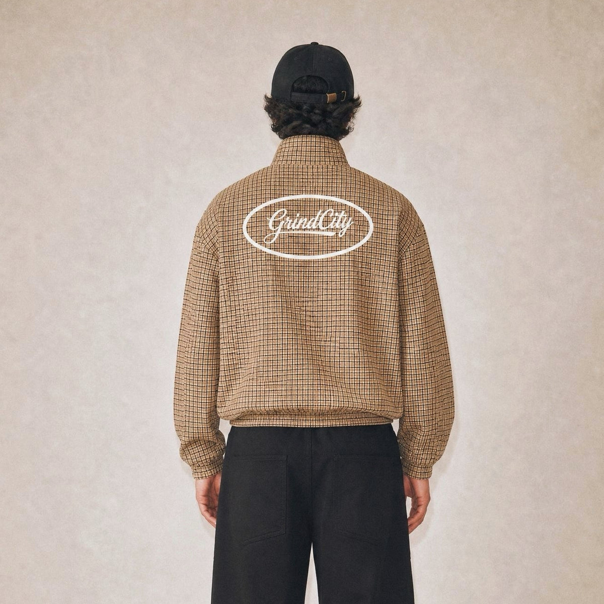 Checked In Quarter Zip