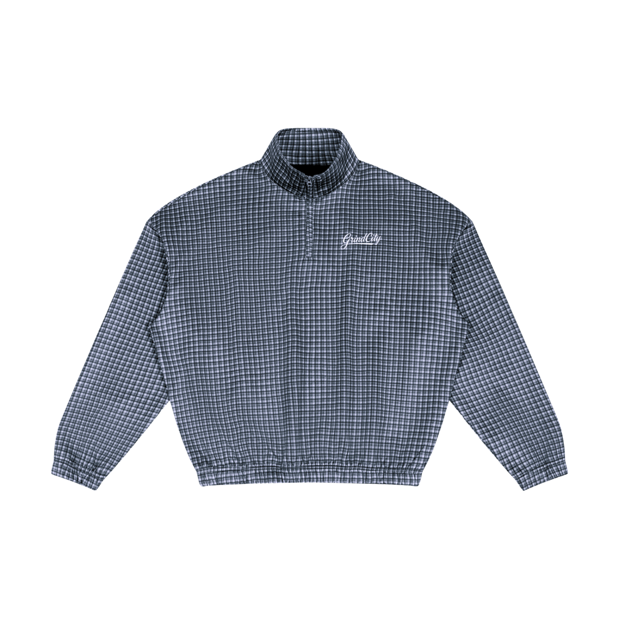 Checked In Quarter Zip