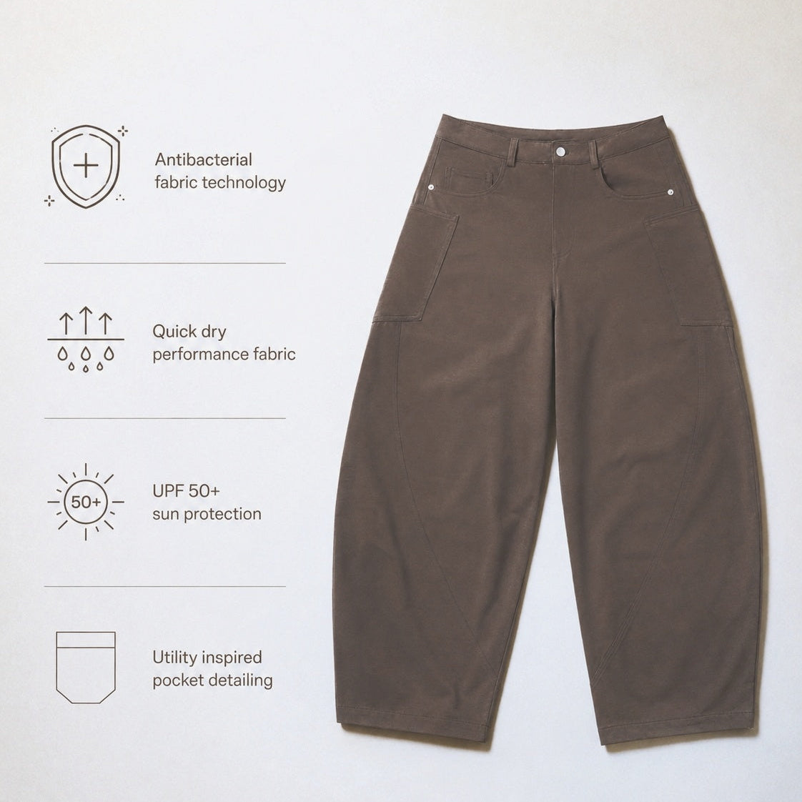NO¹⁸ BARREL TROUSERS