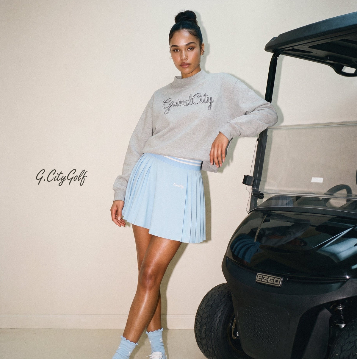 Signature Pleated Skirt