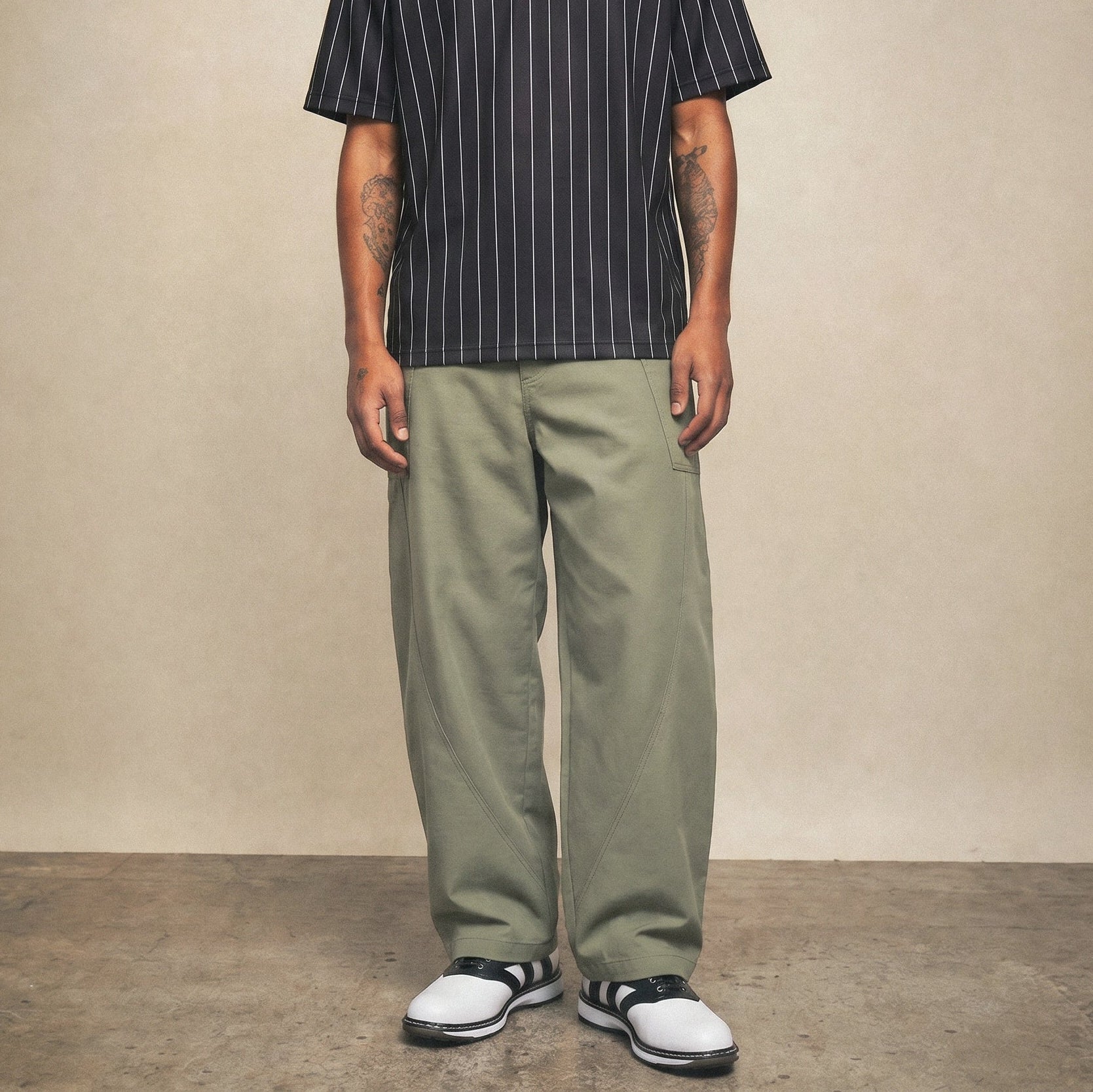 NO¹⁸ BARREL TROUSERS