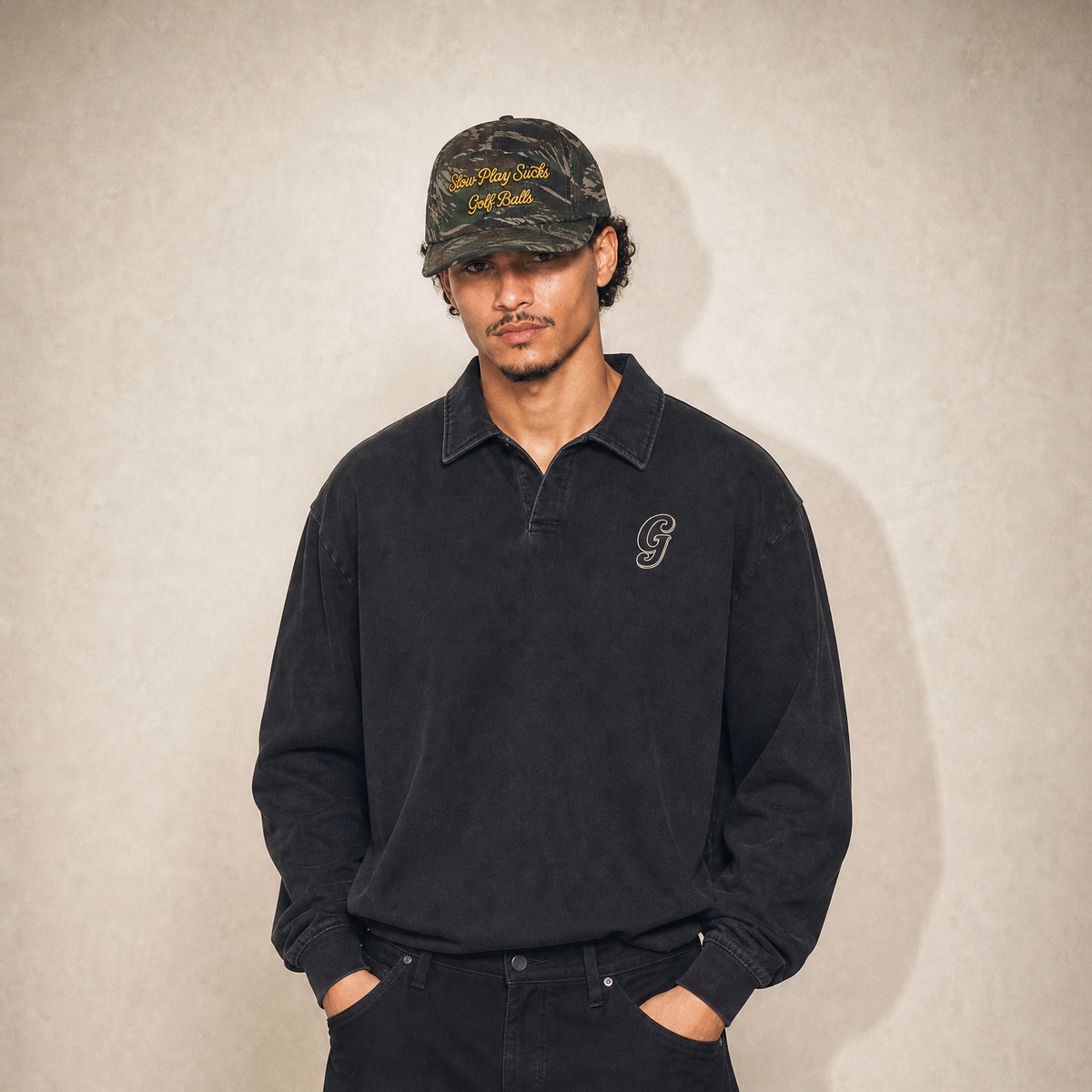 Long Game LS Polo