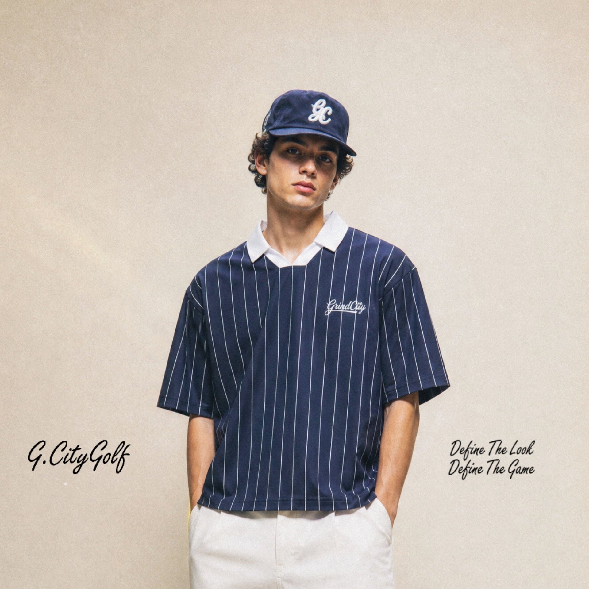 Pinstripe Protocol Polo